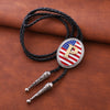 Alphabet P Bolo Tie Formal Western Tie National Flag Tie