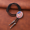 Alphabet U Bolo Tie Fashion Tie National Flag Necklace