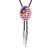 Alphabet S Bolo Tie Men Western Tie National Flag Tie