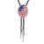 Alphabet V Bolo Tie Handmade American National Flag Tie