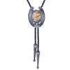 Horseshoe Bolo Tie Alphabet P Unique Western Bolo Ties