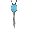 Bowler Tie Men's Turquoise Tie Blue Suit Bolo Stone Tie