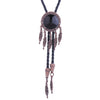 Dreamcatcher Style Black Agate Bolo Tie Men's Wedding Tie