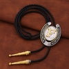 Horseshoe Bolo Tie Alphabet F Bolo Tie Wedding Necklace