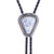 White Turquoise Tie Stone Bootlace Tie Women's Stone Bolo