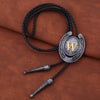 Horseshoe Bolo Tie Alphabet W Bowler Vintage Western Tie