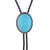 Bowler Tie Men's Turquoise Tie Blue Suit Bolo Stone Tie