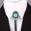 Water Drop Shape Bolo Tie Men's Turquoise Best Cowboy Tie