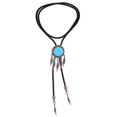 Dreamcatcher Men's Turquoise Bolo Tie Formal bowler tie