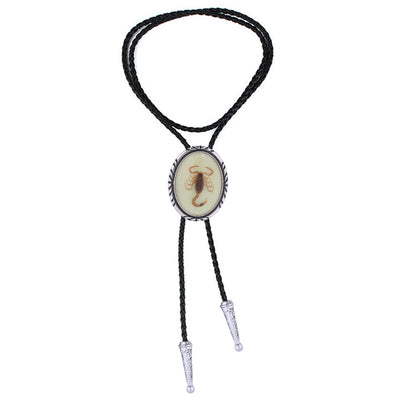 Handmade Bolo Tie Scorpion bowlow Mens Western Bolo