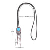 Dreamcatcher Men's Turquoise Bolo Tie Formal bowler tie