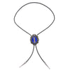 Alphabet I Bolo Tie Cool bootlace tie Western Tie Blue