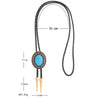 Blue Turquoise Bolo Vintage Tie Bootlace Tie Women Bolo