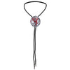 Elk Bolo Tie Mens Western Bolo Red Cowboy Necklace