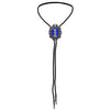 Alphabet I Bolo Tie Cool bootlace tie Western Tie Blue