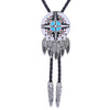 Feather Bolo Necktie Navajo Tie Formal Western White Tie