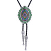 Green Navajo Bolo Best Bootlace Ties Cowboy Necklace