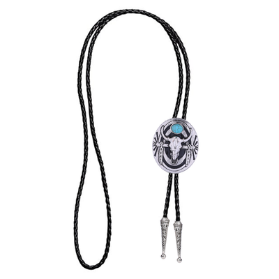 Longhorn Bolo Tie Mens Western Bolo Ties Cowboy Necktie