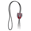 Longhorn Bolo Tie Red Mens Western Tie Buffalo Bolo