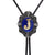 Alphabet J Bolo Tie Bootlace Tie Formal Western Tie Blue