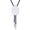 White Shell Bolo Tie Stone Bootlace Tie Women's Bolo Tie