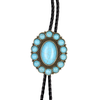 Multi Turquoise Bolo Necktie Unique Stone Bolo Tie Cowboy Tie