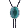 Green Bolo Tie Mens Cat's Eye Bolo Tie Formal Bolo