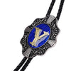 Alphabet Y Bolo Tie Formal Bolo Tie Blue Bolo Necklace