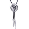 Elk Bolo Tie Mens Western Tie Black Tie Cowboy Bolo