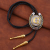 Horseshoe Bolo Tie Alphabet G Necklace Wedding Bolo Tie