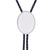 White Shell Bolo Tie Stone Bootlace Tie Women's Bolo Tie