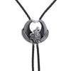 Wolf Bolo Tie Mens Western Bolo Ties Cowboy Necktie