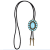 Multi Turquoise Bolo Necktie Unique Stone Bolo Tie Cowboy Tie