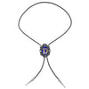 Alphabet D Bolo Tie Bowlow Tie Formal Western Blue Tie