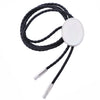 White Shell Bolo Tie Stone Bootlace Tie Women's Bolo Tie