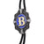 Alphabet B Bolo Tie Formal Neck Tie Western Blue Tie