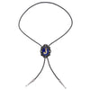 Alphabet J Bolo Tie Bootlace Tie Formal Western Tie Blue