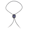 Alphabet Y Bolo Tie Formal Bolo Tie Blue Bolo Necklace