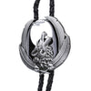 Wolf Bolo Tie Mens Western Bolo Ties Cowboy Necktie