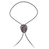 Tiger's Eye Bolo Ties Women's Suit Brown Tie Stone Bolo