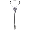 Elk Bolo Tie Mens Western Tie Black Tie Cowboy Bolo