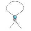 Dreamcatcher Bolo Tie Blue Turquoise Bolo Western Tie