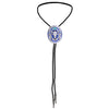 Blue Longhorn Tie Western Turquoise Bolo Necktie