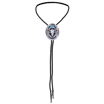 Longhorn Bolo Tie Mens Western Bolo Ties Cowboy Necktie