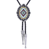 Navajo Bolo Tie Mens Western Bolo Black Necktie Bolo