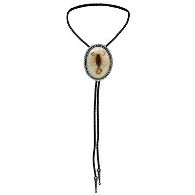 Scorpion Bolo Tie Handmade Silver Bolo Tie bowlow