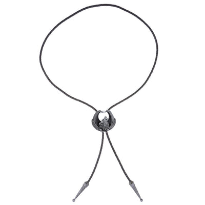 Wolf Bolo Tie Mens Western Bolo Ties Cowboy Necktie