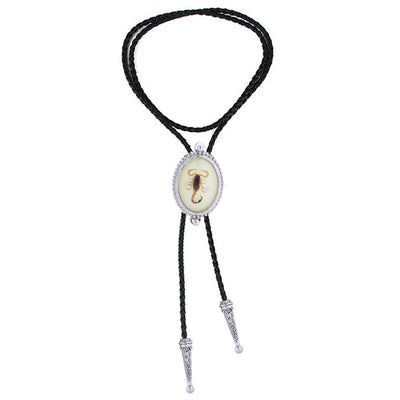 Native American Beaded Scorpion Women Bolo Tie