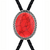 Red Turquoise Bolo Tie Wedding Men's Bootlace Tie