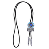 Navajo Bolo Tie Necklace Cowboy Neck Tie Blue Bolo